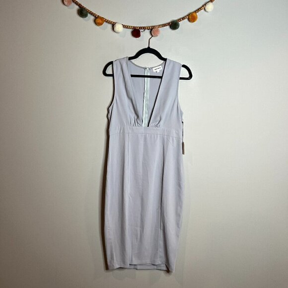 NWT Superdown Aritzia Rayhana High Slit Dress in Lavender - Picture 2 of 5